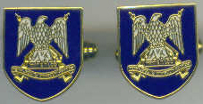 Cuff Links - ROYAL SCOTS DRAGOON GUARDS Shield